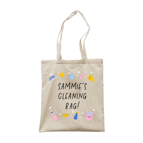 Personalised cleaner name - personalised,